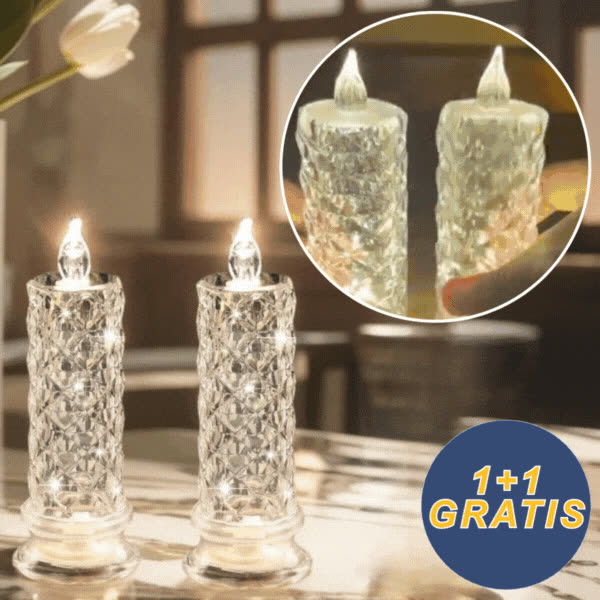 1+1Candle, LED sváteční svíčka - video