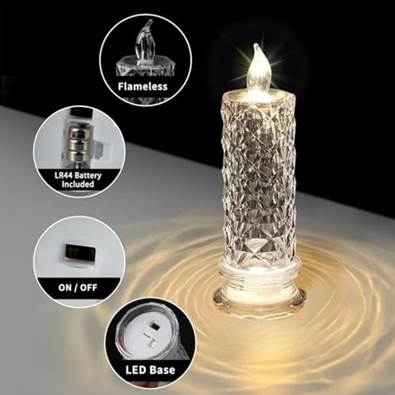 1+1Candle, LED sváteční svíčka - Image 7