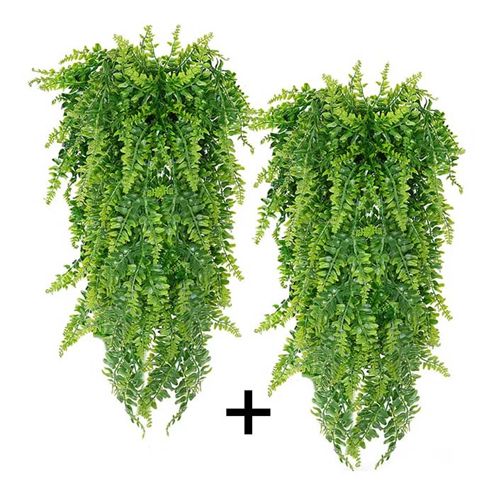 Fern Visící Umělý Kapradí 1+1 ZDARMA - Image 1
