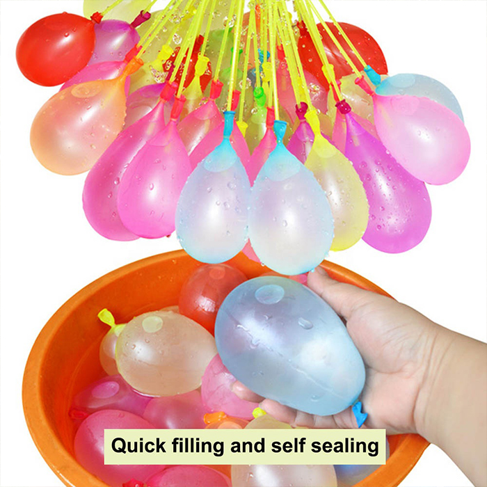 WaterBallons, 111-dílná sada vodních balónů + 1 ​​sada ZDARMA - Image 6