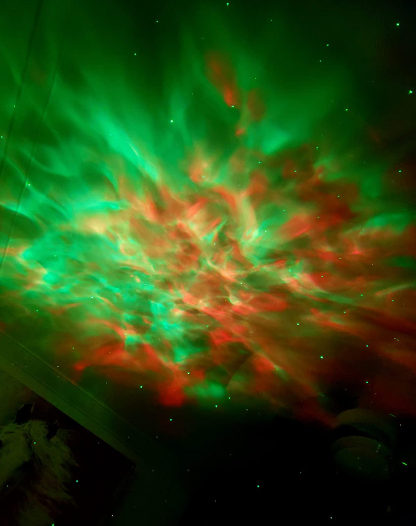 AstronautLamp, noční projektor s efektem galaxie a LED světlem - Image 3