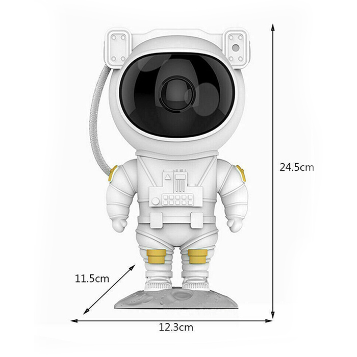 AstronautLamp, noční projektor s efektem galaxie a LED světlem - Image 5