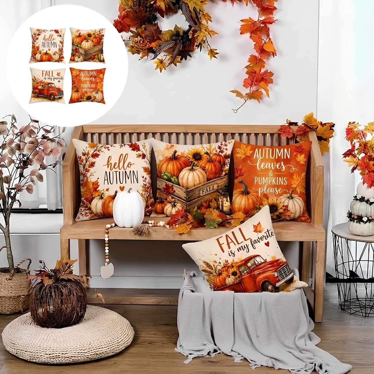 Podzimní povlak na polštář, AutumnPillows - Image 8