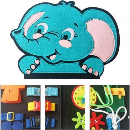 BUSYBOARD-TST, Senzorická rozvojová hračka v mapě - Image 4