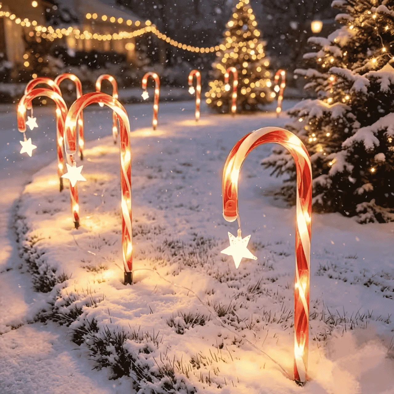 LED vánoční cukrové hůlky, CaneLights - Image 6