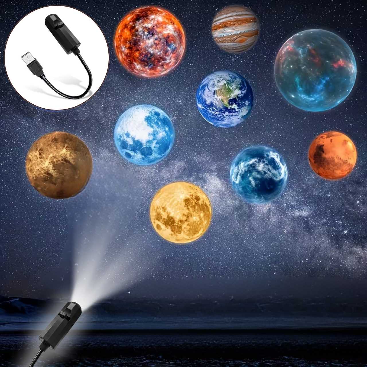 Projektor noční světlo, CosmoLight - Image 3
