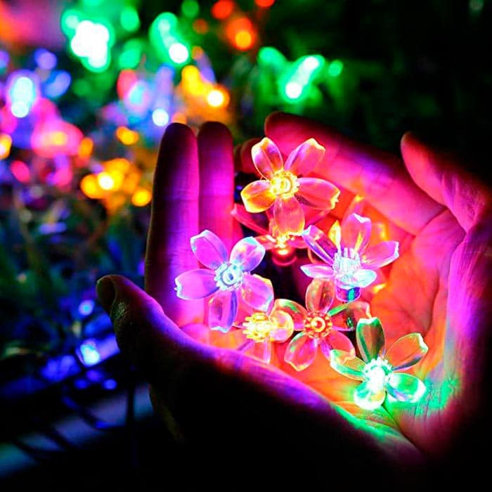 FlowerLights, solární led světla ve tvaru květin - Image 3