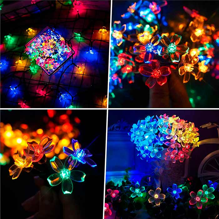 FlowerLights, solární led světla ve tvaru květin - Image 4
