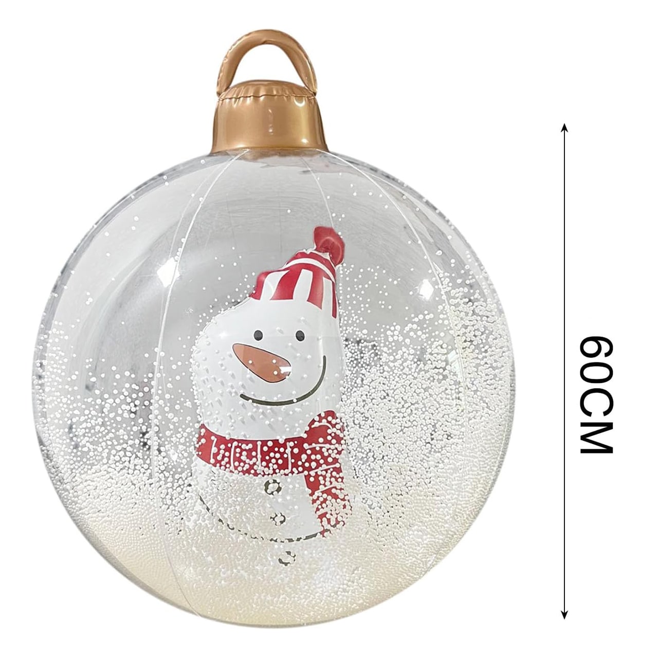 GlowySnowy, vánoční koule s motivem sněhuláka a světlem - Image 9