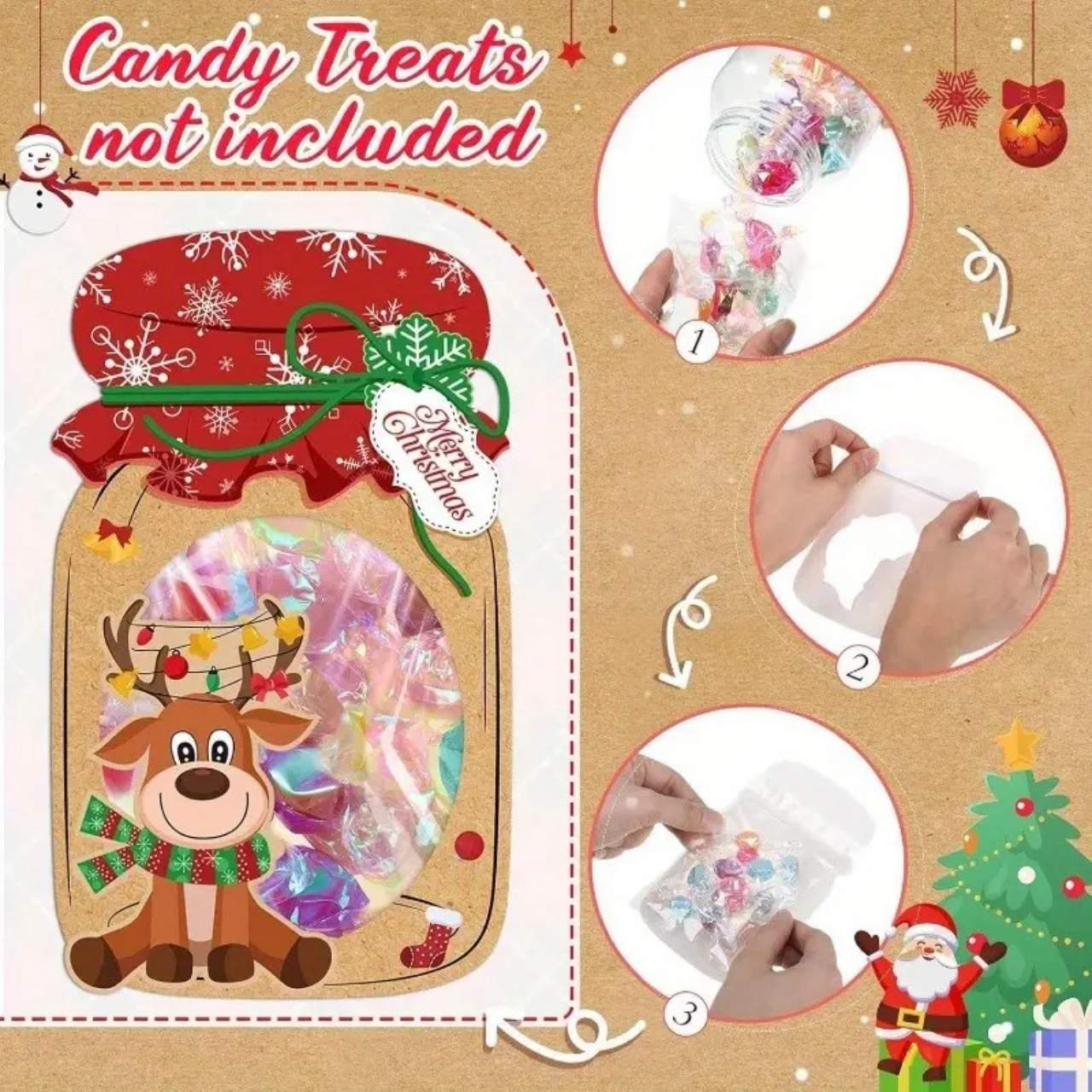 JarGifts, Vánoční sada dárkových karet (48 ks) - Image 10