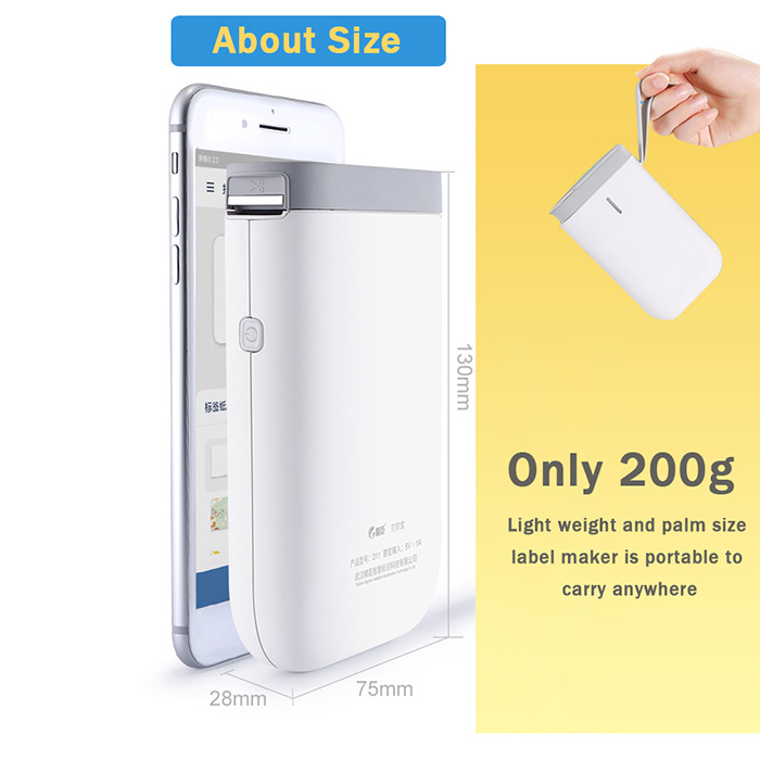LabelPrinter, bezdrátový tiskárna štítků - Image 9
