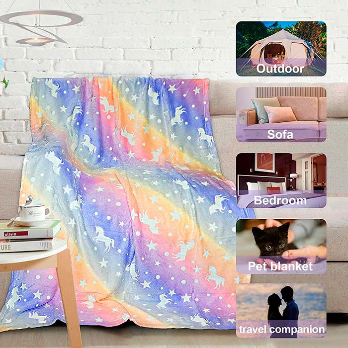 LuminousBlanket, dečka, která svítí ve tmě - Image 3