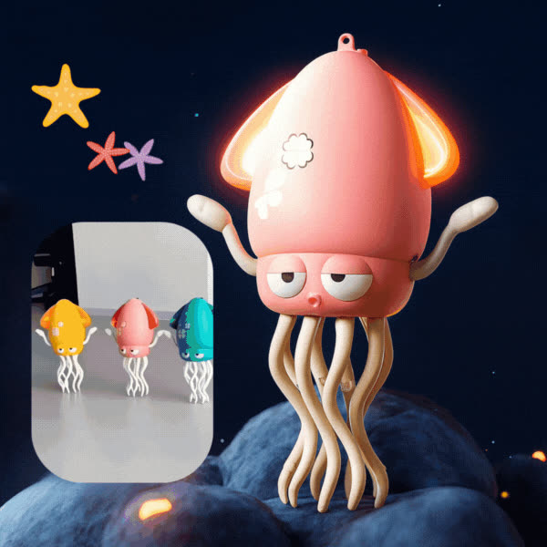 MEDÚZA, Tancující elektrická chobotnice MIMI - video