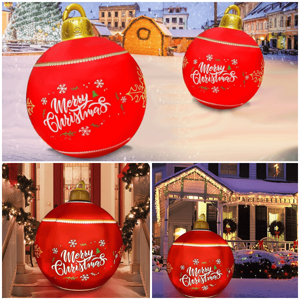 MERRY, Nafukovací vánoční koule HolidayGlow - Image 6