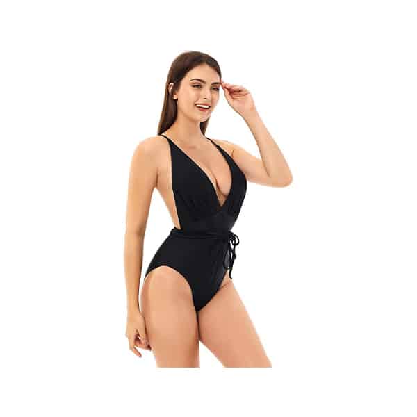 Monokini, jednodílné podšité plavky bez vycpávek, které se dají nosit na několik způsobů - Image 1