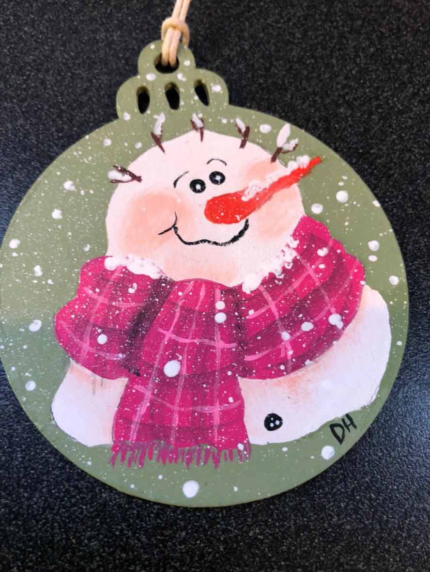 Ornaments, dřevěné vánoční ozdoby, které si vytvoříte sami (30 kusů) - Image 10