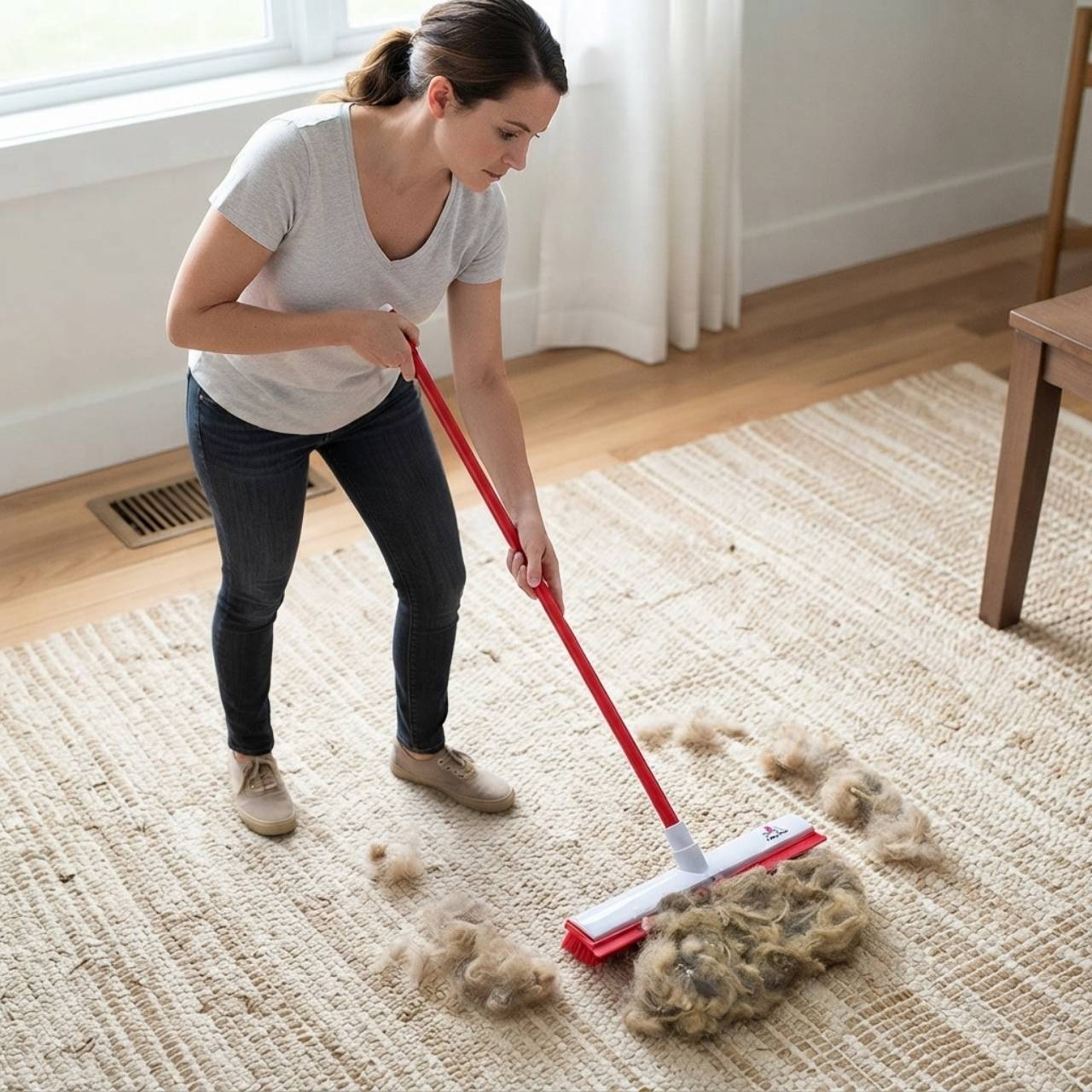 Gumový smeták na odstraňování chlupů, PetBroom - Image 2