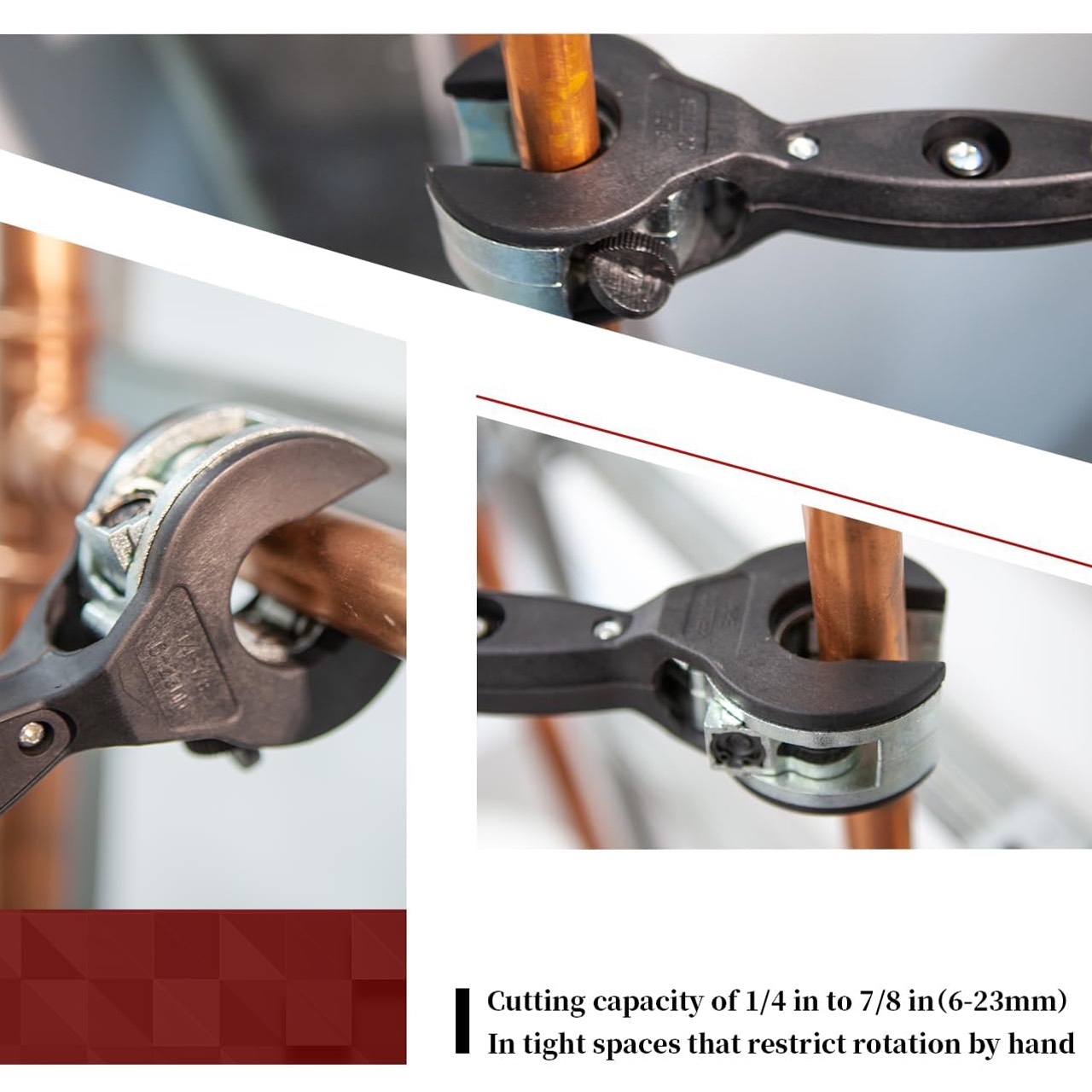 PipeCutter, Univerzální ruční řezák hadic - Image 5