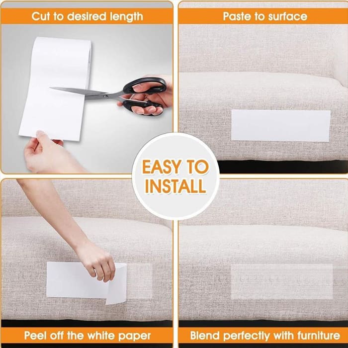 ScratchProtection, průhledná samolepka pro ochranu nábytku před poškrábáním (4 ks) - Image 6