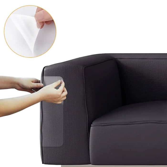 ScratchProtection, průhledná samolepka pro ochranu nábytku před poškrábáním (4 ks) - Image 9