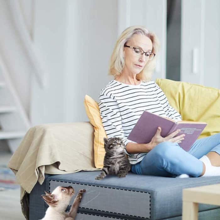ScratchProtection, průhledná samolepka pro ochranu nábytku před poškrábáním (4 ks) - Image 10