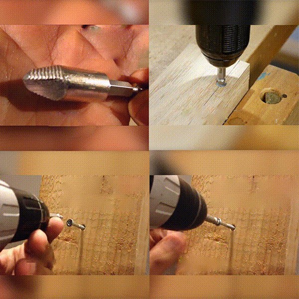 ScrewRemover, 5-dílná sada na odstraňování poškozených šroubů - Image 8