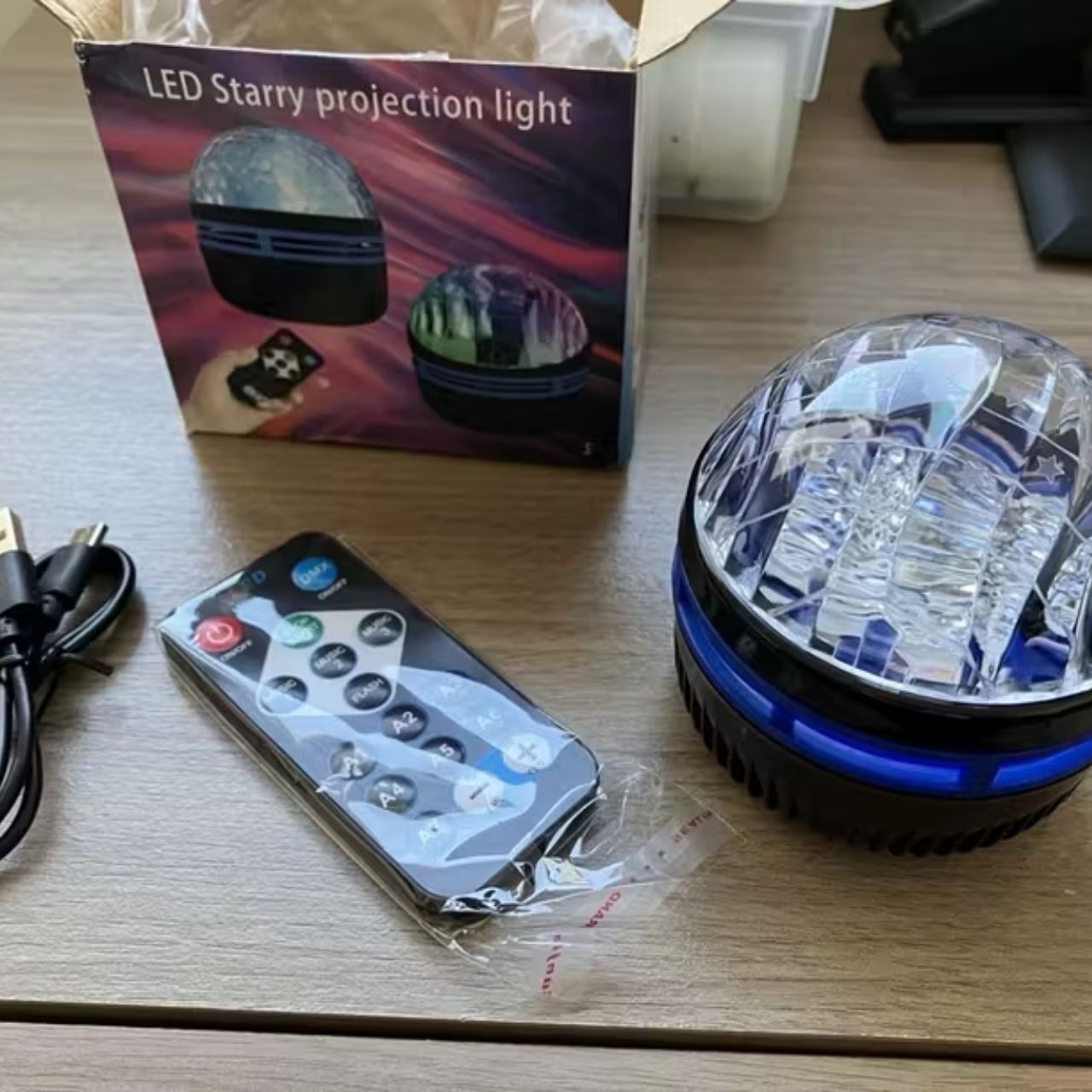 SkyStarry, LED noční lampa s hvězdnou oblohou - Image 7