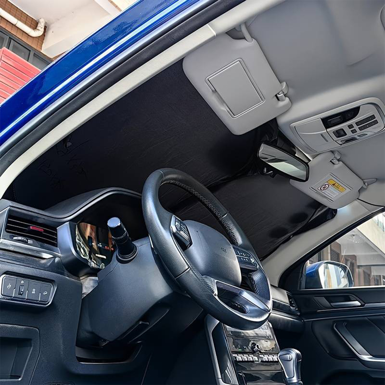 SunVisor, zatahovatelná sluneční clona na čelní sklo auta - Image 8