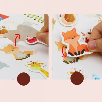 TIHKNJIGA, Interaktivní Montessori kniha se samolepkami - Image 2
