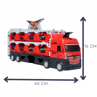NÁKLADNÍ AUTO, Nákladní auto s odpalovací rampou a autíčky - Image 2
