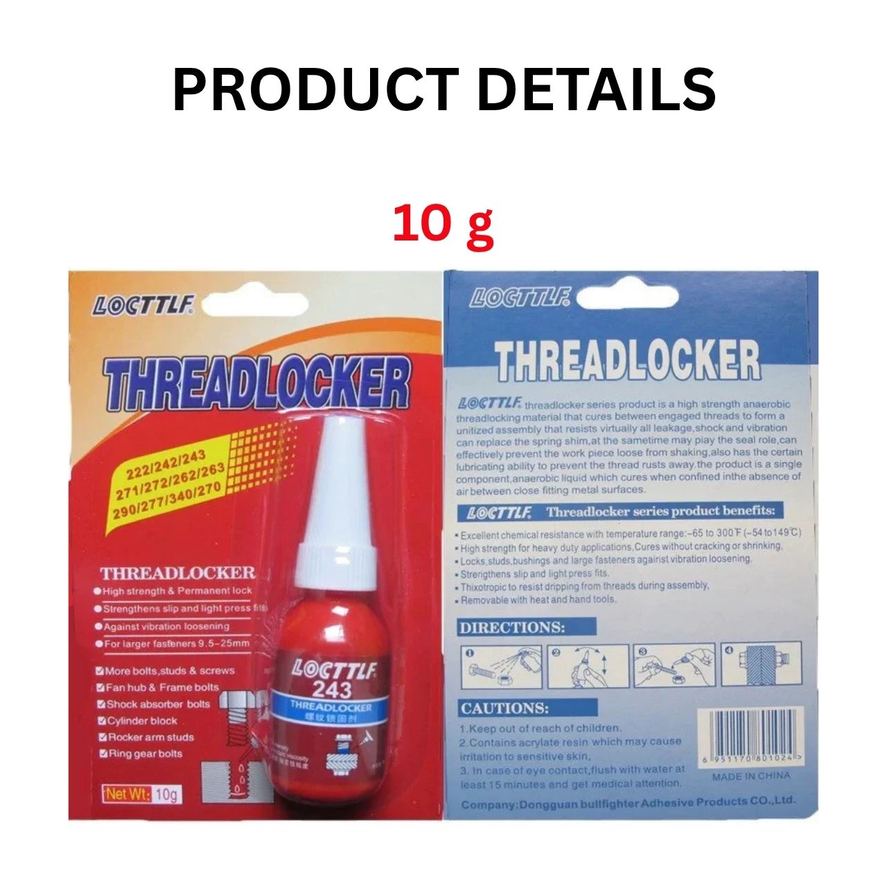 Lepidlo na zajištění závitů, ThreadLocker - Image 10