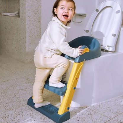 WCSTAIR-TST-PLV, Dětský WC stoleček s žebříkem - Image 2