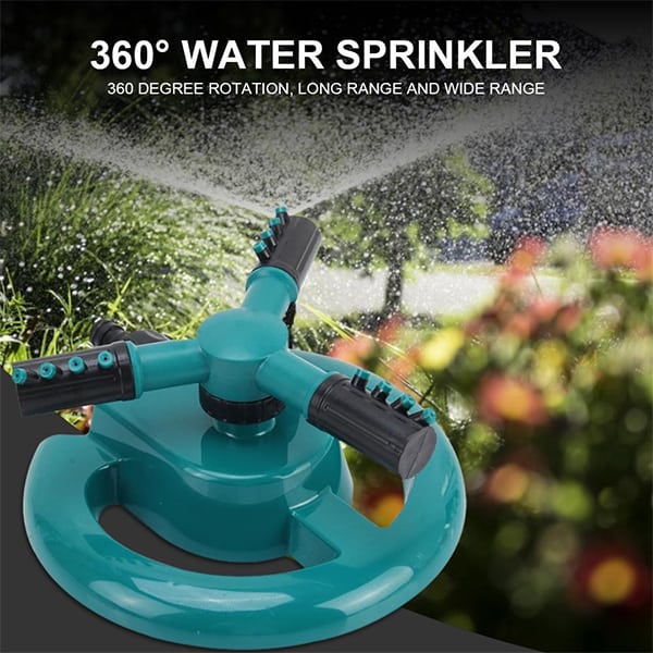 WaterSprinkler, zahradní postřikovač se třemi vidlicemi a 360-stupňovým otáčením - Image 10