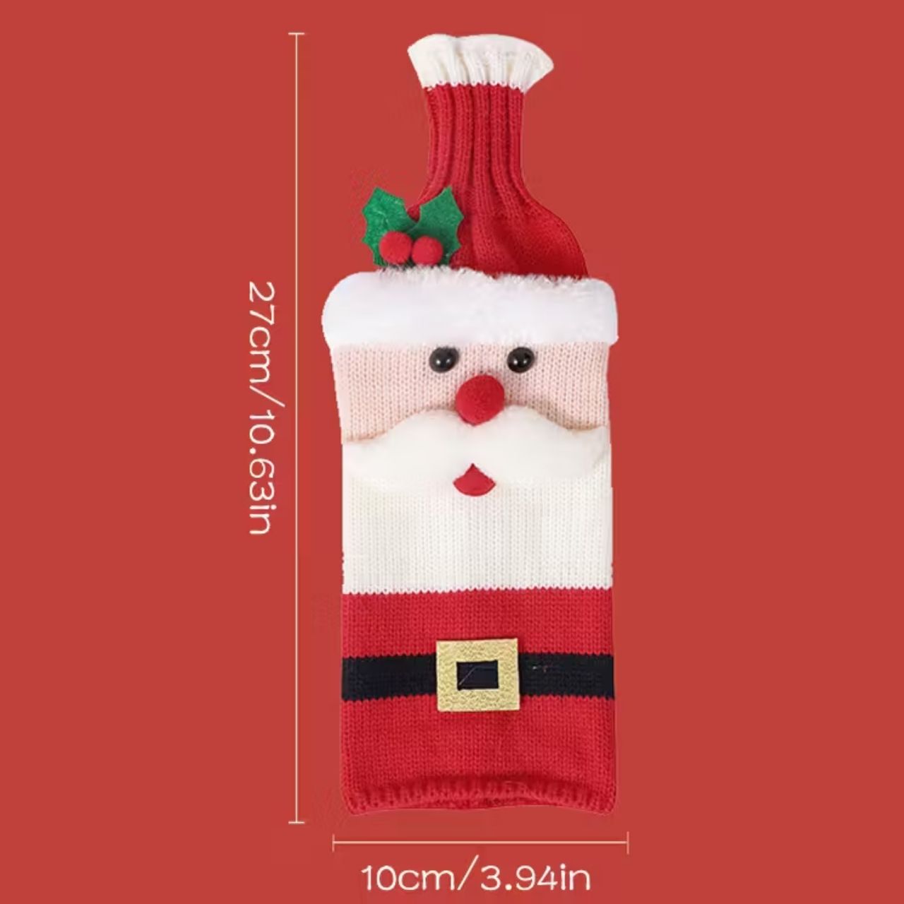 WineSanta, obal na láhev Santa Clause - Image 1