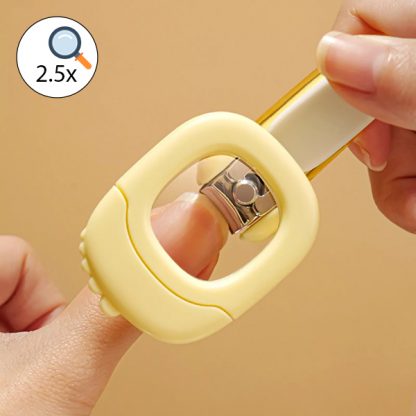 ZOOMTRIM-TST, TinyTrim - Zastřihovač nehtů s LED světlem a zvětšovací čočkou - Image 4