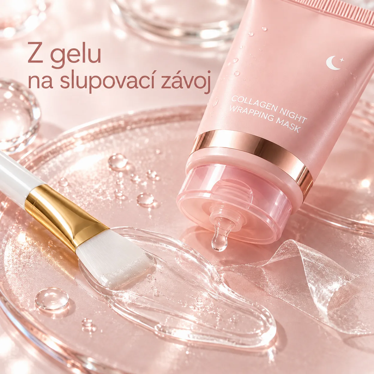 CollagenMask, kolagenová noční pleťová maska s peel-off efektem (1+1 ZDARMA ) - Image 6