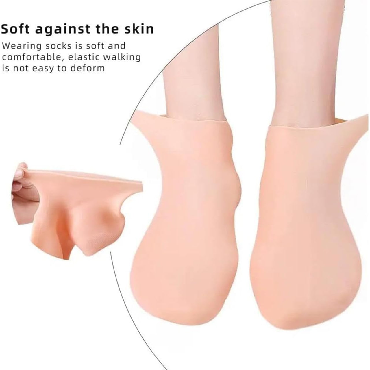 MoistMask, zvlhčující silikonové ponožky na péči o nohy (1+1 ZDARMA ) - Image 3