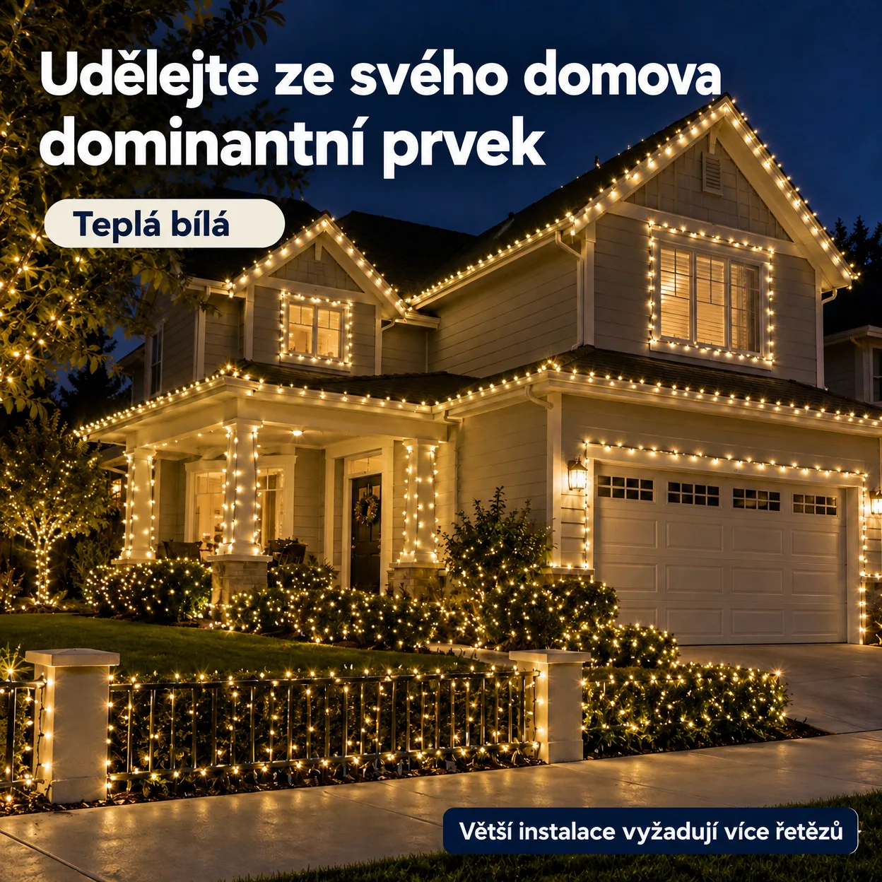 100mLL Sváteční světelný řetěz - Image 3