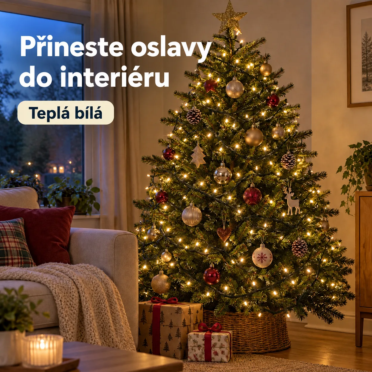 50mLL Světelný řetěz pro slavnostní atmosféru - Image 5