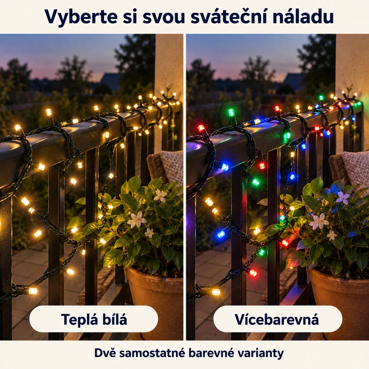 50mLL Světelný řetěz pro slavnostní atmosféru - Image 6