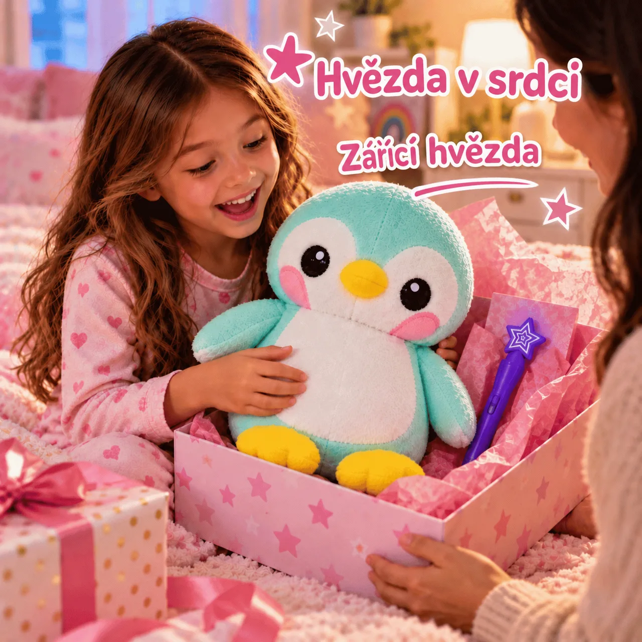 Svítící plyšový tučňák, BestFriend - Image 4