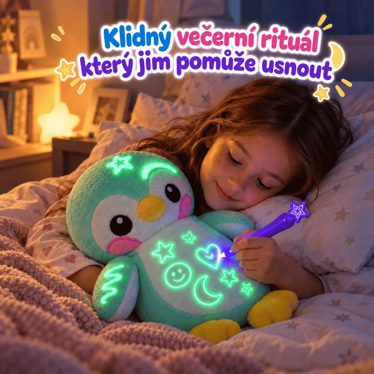 Uklidňující večerní rituál, který dětem pomůže usnout