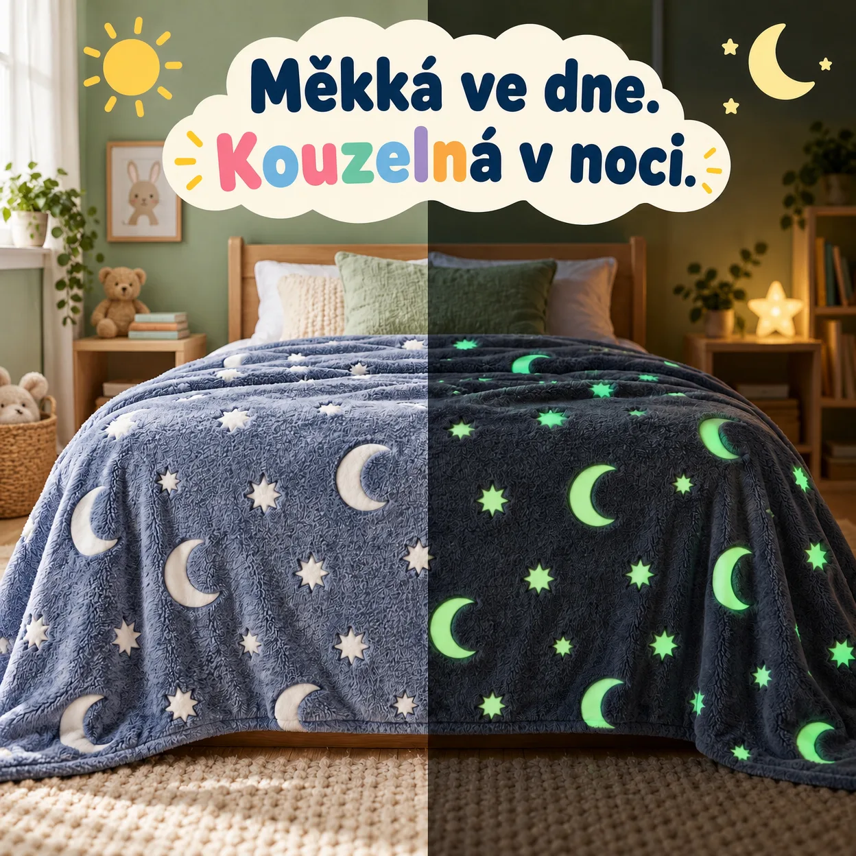 BlanketStar, kouzelná dětská přikrývka, která svítí ve tmě - Image 4