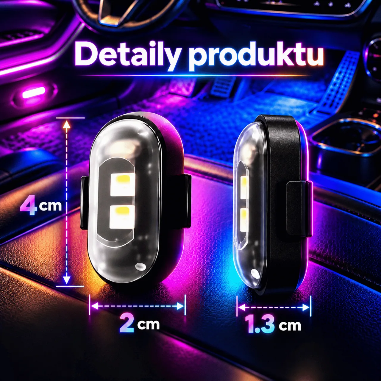 Ambientní LED osvětlení do auta, CarAmbient - Image 3