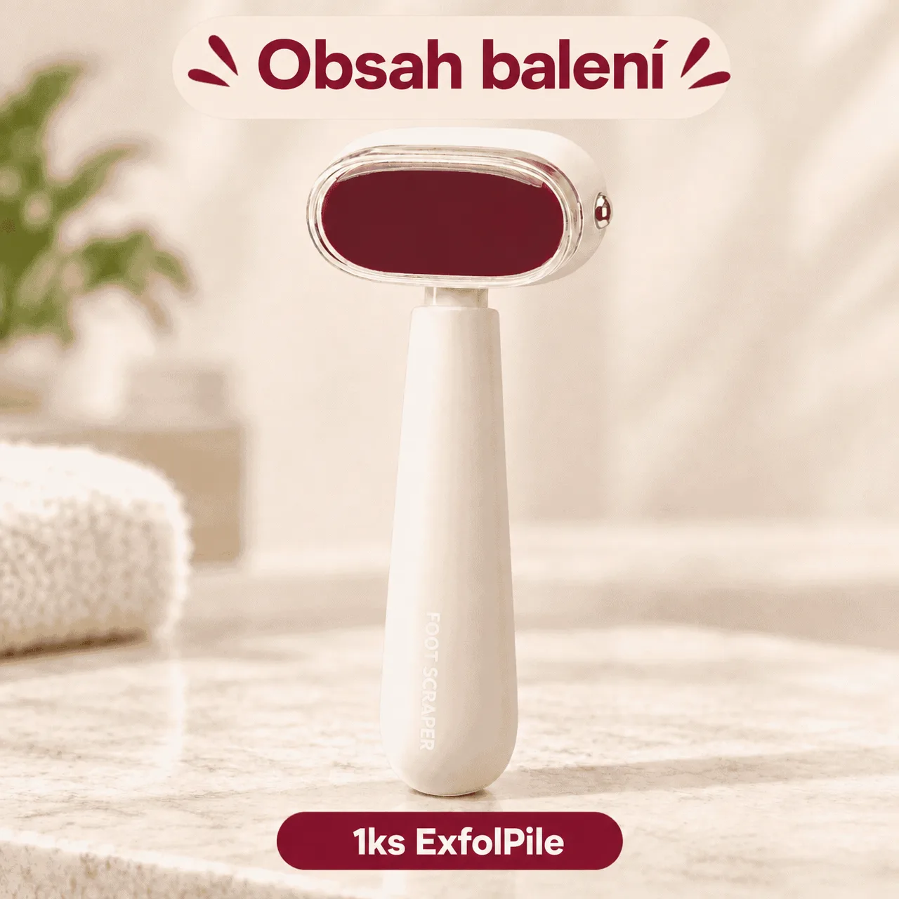 Oboustranný pilník na chodidla, ExfolPile - Image 2