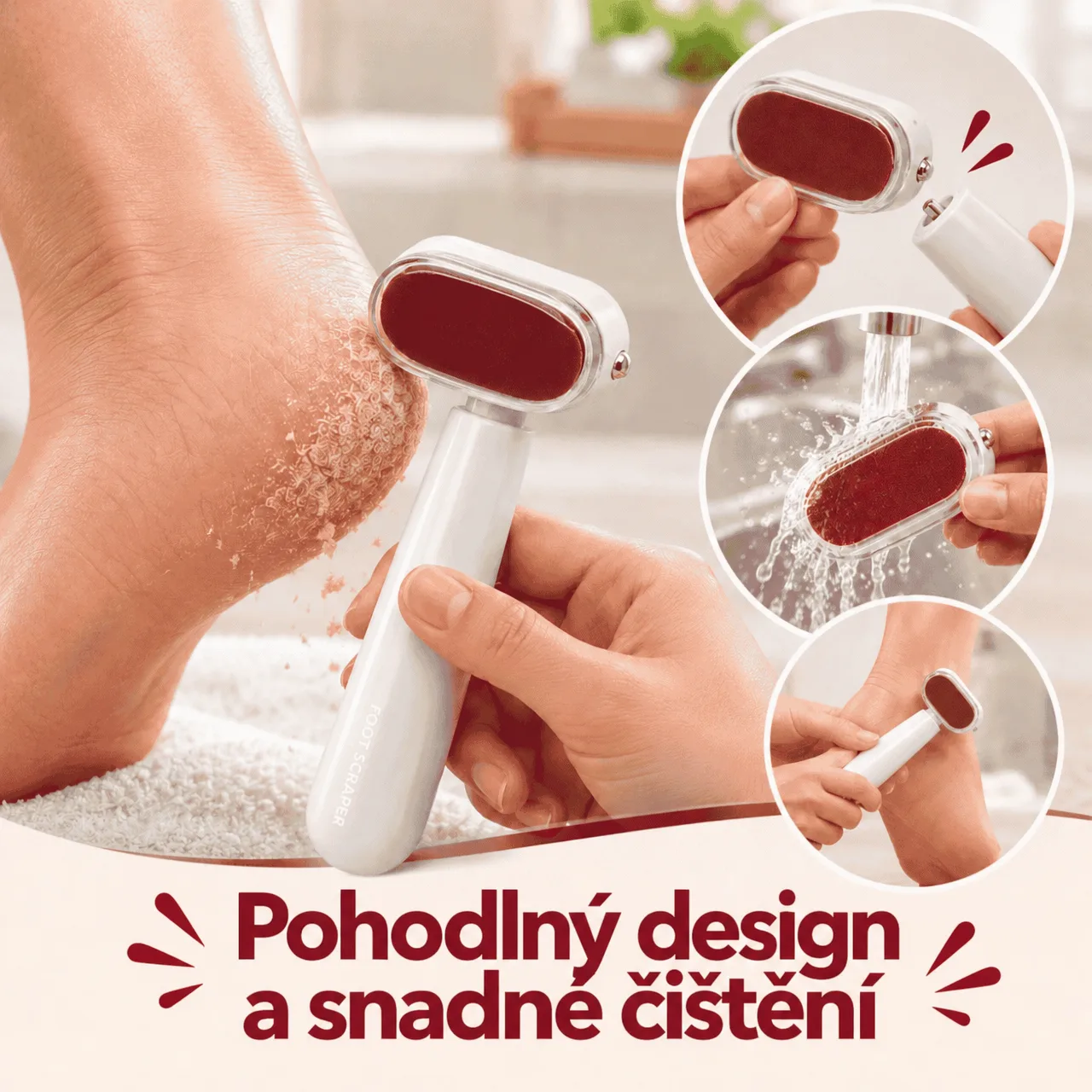 Praktické provedení a snadné čištění