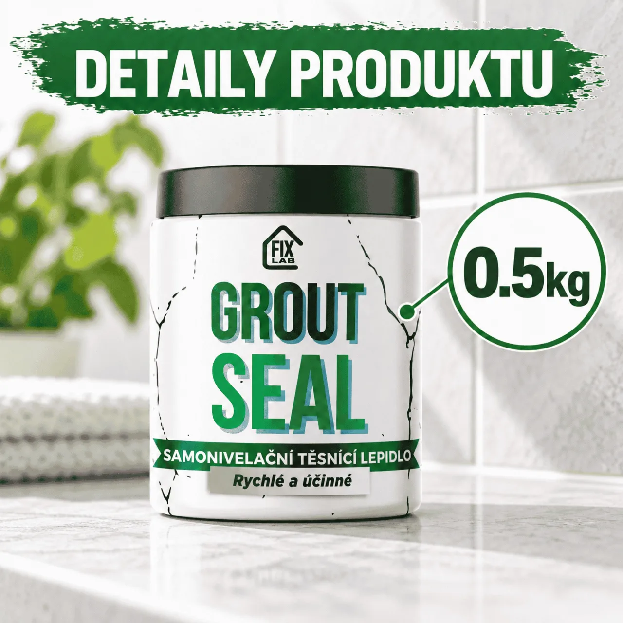 Tmel na praskliny a spáry, GroutSeal - Image 3
