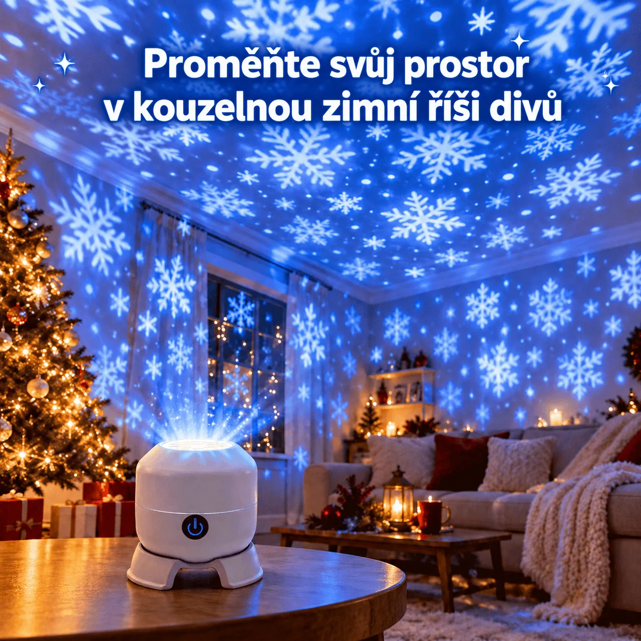 Proměňte svůj prostor v kouzelnou zimní pohádku