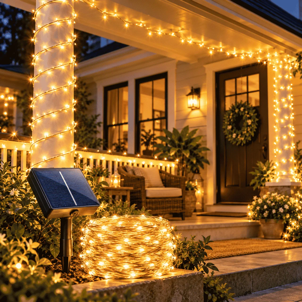 Solární LED světelný řetěz (12 m), YardLights - Image 4