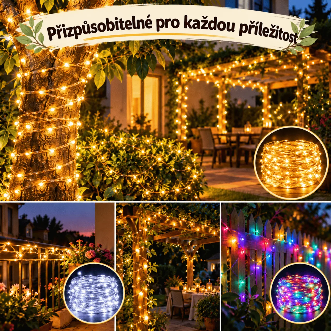 Přizpůsobte je každé příležitosti